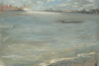 From-Greenwich-to-O2-pastel-on-paper-42cm-x-29cm